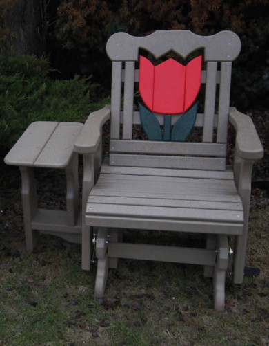 2' Glider with End Table