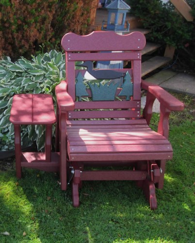 2' Glider with End Table