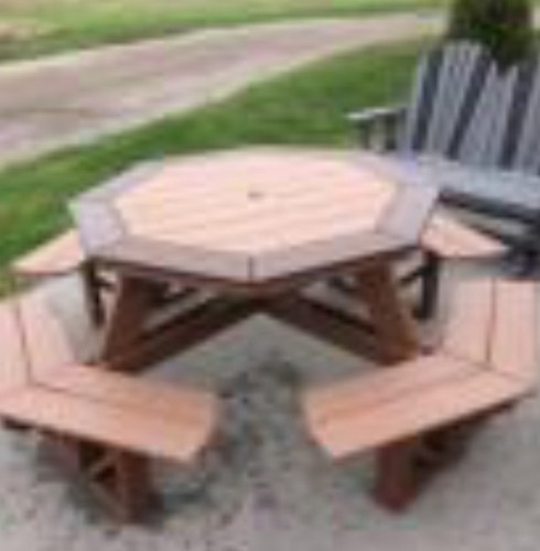 Octagon Picnic Table (1x6 Top)