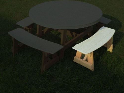 Picnic Table Bench
