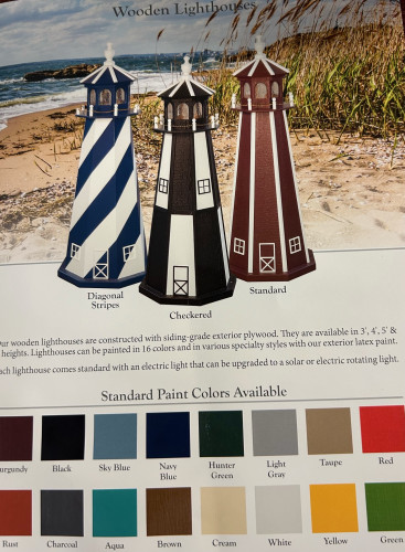 Seaside Heritage Wooden Lighthouses