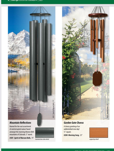 Mountain Reflections & Garden Gate Chimes