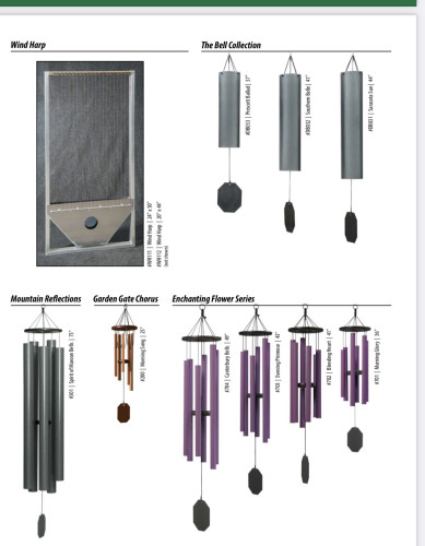 Wind Harps and Chime Collections