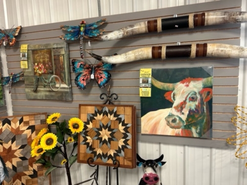 Rustic Western Decor Display
